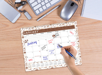 2027 Monthly Desktop/Wall Calendar/Planner - Habit Tracker - (Edition #30)