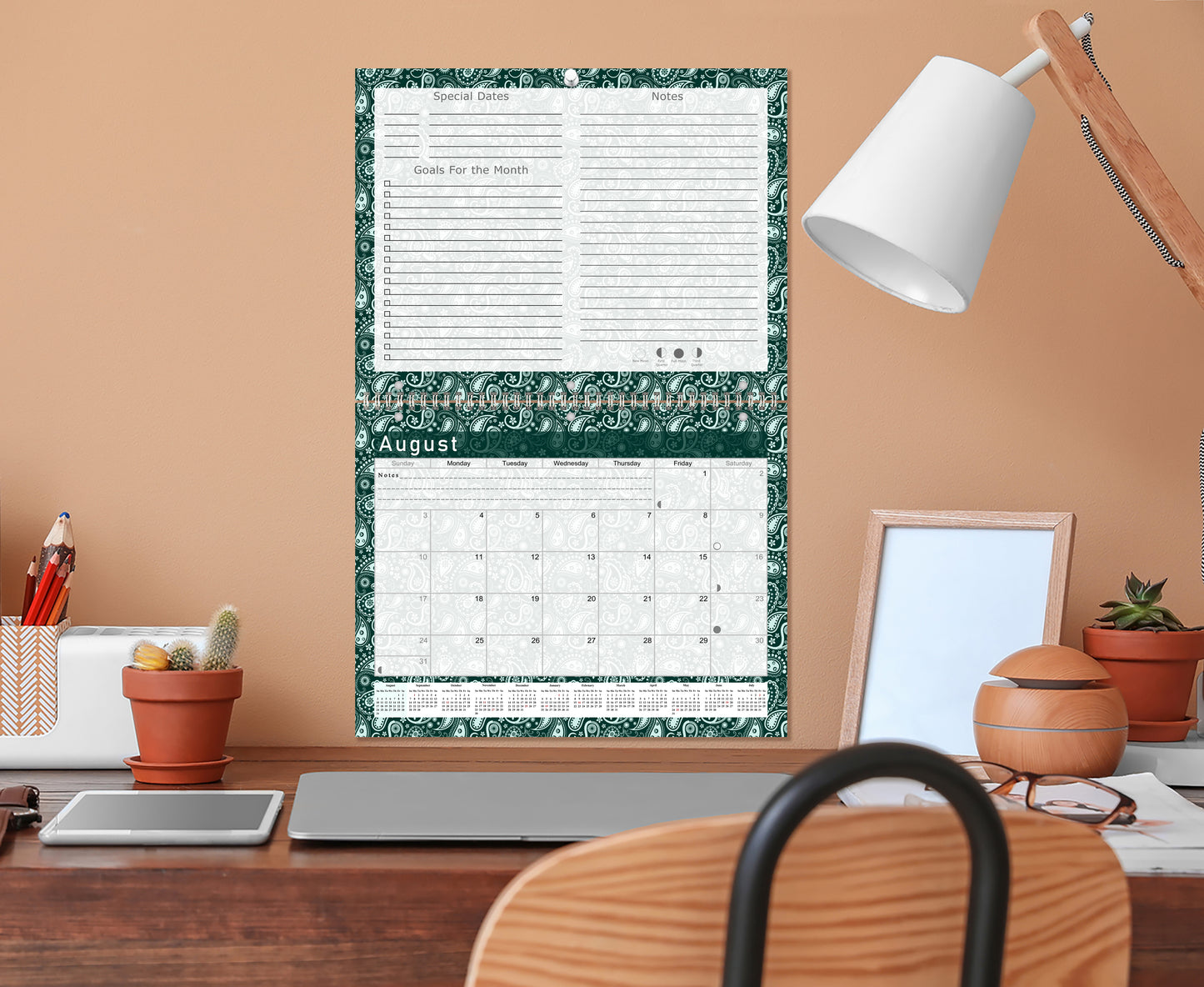 2026 - 2027 Academic Year 12 Months Student Calendar 3-Ring Binder (Edition #025)