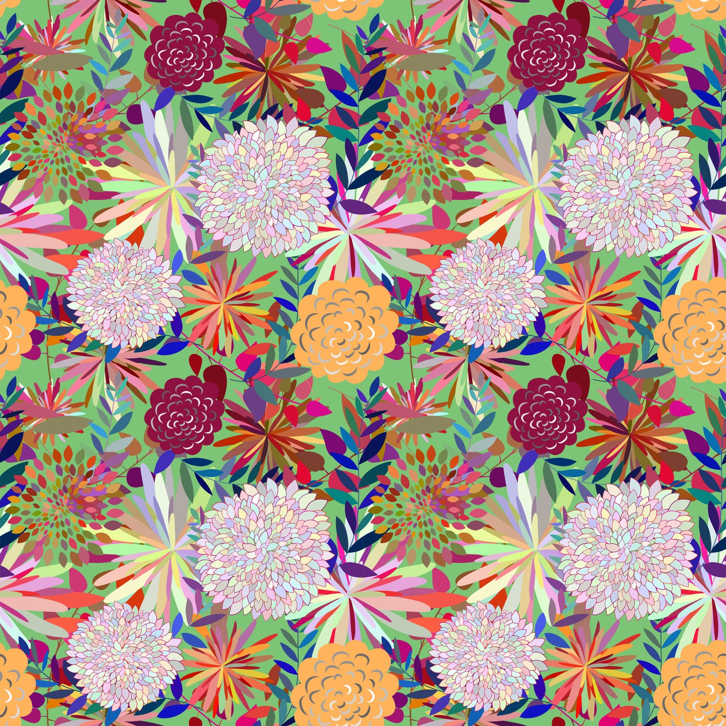 Magnetic Locker Wallpaper - Pack of 2 Rolls - (Flowers) (vg 028)