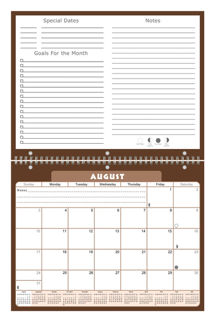 2026 - 2027 Academic Year 12 Months Student Calendar 3-Ring Binder (Edition #022)