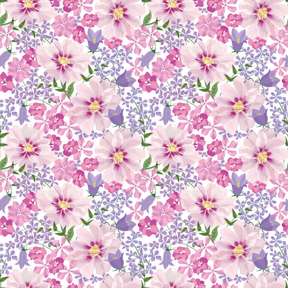 Magnetic Locker Wallpaper - Pack of 2 Rolls - (Flowers vg07)