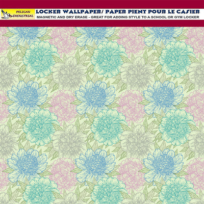 Deluxe School Locker Magnetic Wallpaper  Full Cover Standard Half Lockers Pack of 12 Sheets - (vb16)