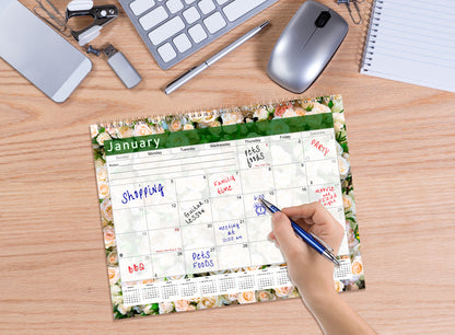 2027 Monthly Desktop/Wall Calendar/Planner - Habit Tracker - (Edition #23)