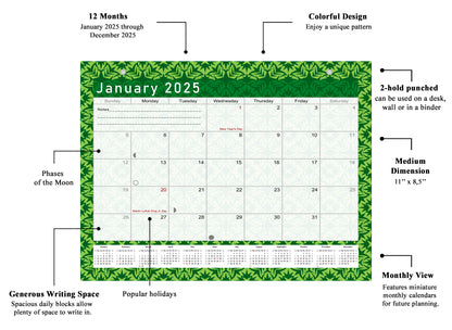 2024-2025 Magnetic/Desk Calendar - Desktop/Wall Calendar/Planner - (Edition #16)
