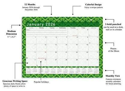 2025-2026 Magnetic/Desk Calendar - Desktop/Wall Calendar/Planner - (Edition #16)