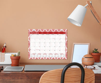 2026 - 2027 Student Calendar/Planner for 3-Ring Binder, Desk, or Wall - v005