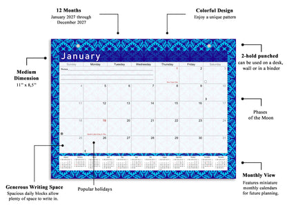 2026-2027 Magnetic/Desk Calendar - Desktop/Wall Calendar/Planner - (Edition #17)