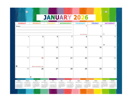 2025-2026 Magnetic/Desk Calendar - Desktop/Wall Calendar/Planner - (Edition #27)