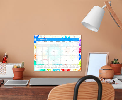 2026-2027 Monthly Magnetic/Desk Calendar - 18 Months Desktop (Edition #01)