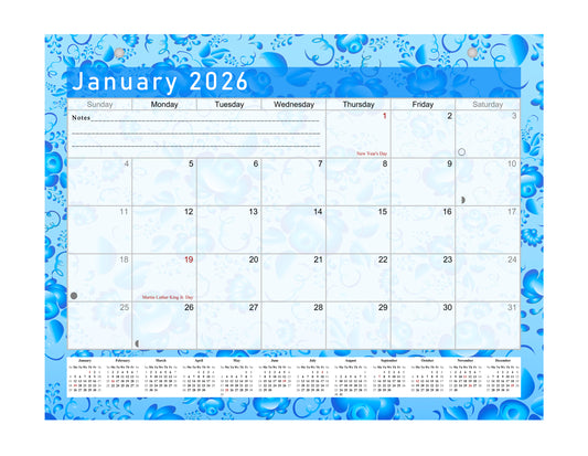 2025-2026 Magnetic/Desk Calendar - Desktop/Wall Calendar/Planner - (Edition #19)
