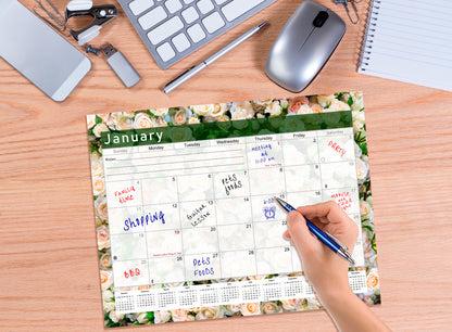 2026 - 2027 Student Calendar/Planner for 3-Ring Binder, Desk, or Wall - v023
