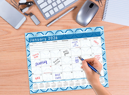 2026 Monthly Magnetic/Desk Calendar - 12 Months Desktop/Wall Calendar/Planner - (Edition #04)