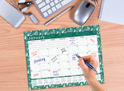 2026 - 2027 Student Calendar/Planner for 3-Ring Binder, Desk, or Wall - v024
