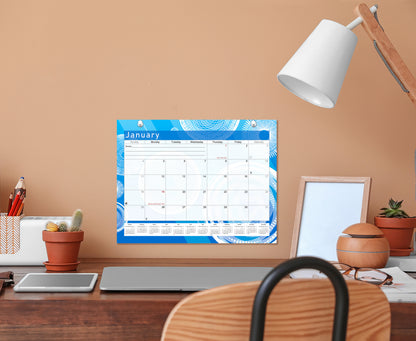 2026 - 2027 Student Calendar/Planner for 3-Ring Binder, Desk, or Wall - v002