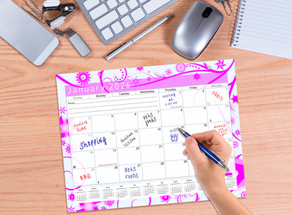 2026 Monthly Magnetic/Desk Calendar - 12 Months Desktop/Wall Calendar/Planner - (Edition #10)