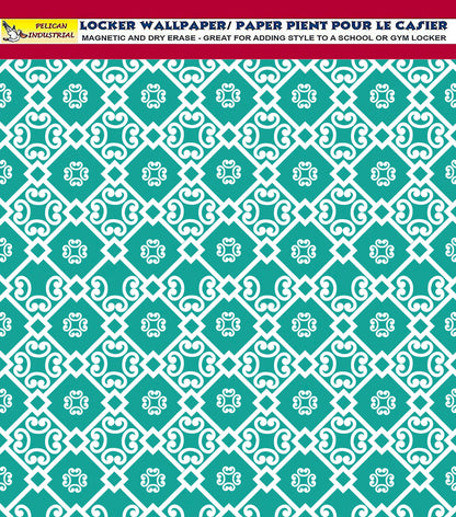 Magnetic Locker Wallpaper - Pack of 2 Rolls - (Geometric) (vg 009)