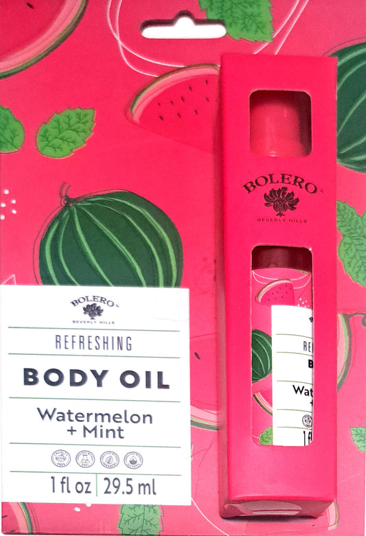 Bolero Beverly Hills Refreshing Body Oil - Watermelon & Mint for all skin types 1fl