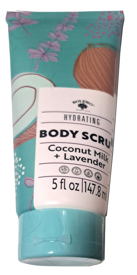 Hydrating Body Scrub - Coconut Milk & Lavender 5fl oz./147.8ml