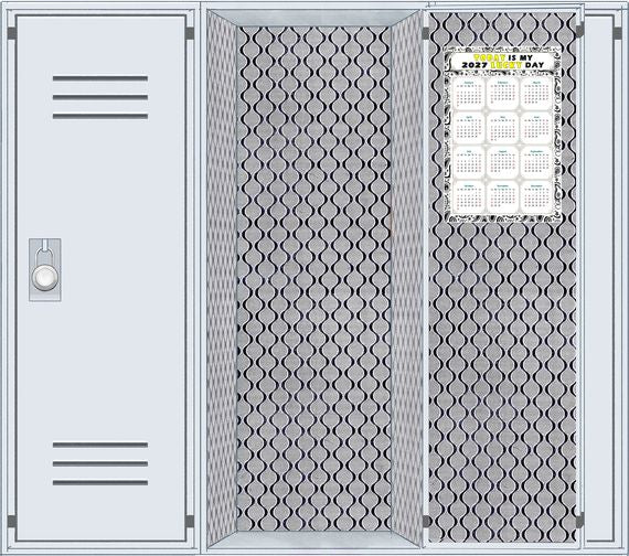 2027 Magnetic Calendar - Calendar Magnets - Today is my Lucky Day - (Fade, Tear, and Water Resistant) - Themed 040