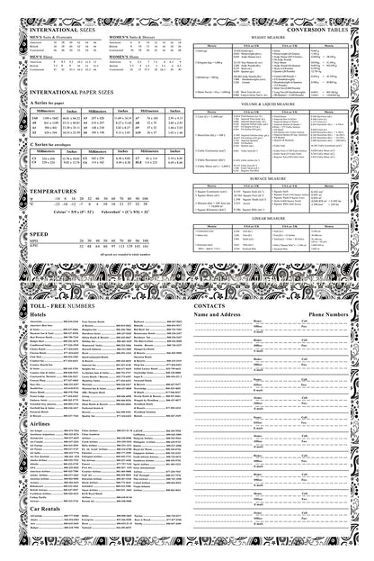 2025 - 2026 Academic Year 12 Months Student Calendar 3-Ring Binder (Edition #010)