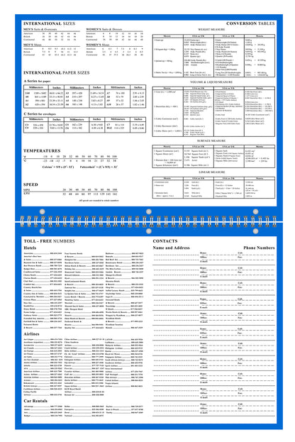 2025 - 2026 Academic Year 12 Months Student Calendar 3-Ring Binder (Edition #04)