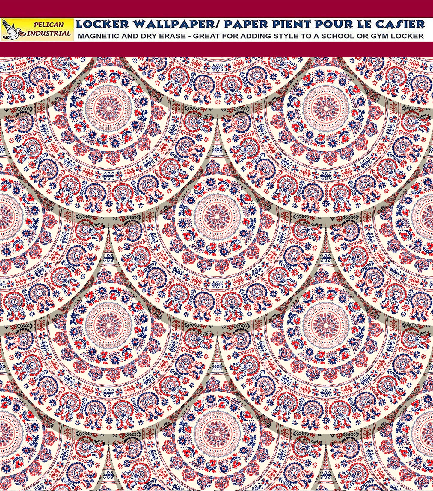 Magnetic Locker Wallpaper - Pack of 2 Rolls - (vr39)