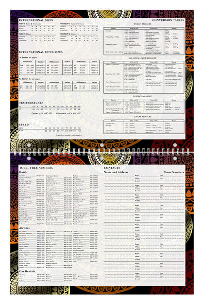 2026 - 2027 Academic Year 12 Months Student Calendar 3-Ring Binder (Edition #015)