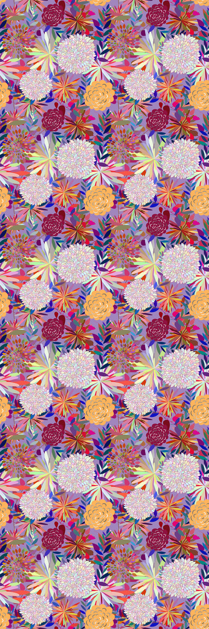 Magnetic Locker Wallpaper - Pack of 2 Rolls - (Flowers) (vg 029)