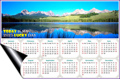 2025 Magnetic Calendar - Calendar Magnets - Today is My Lucky Day - Edition #15