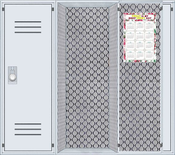 2027 Magnetic Calendar - Calendar Magnets - Today is my Lucky Day - (Fade, Tear, and Water Resistant) - Themed 018