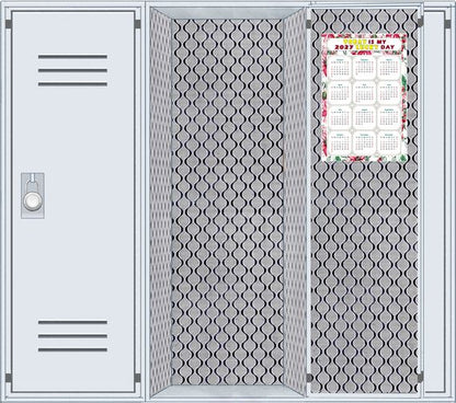 2027 Magnetic Calendar - Calendar Magnets - Today is my Lucky Day - (Fade, Tear, and Water Resistant) - Themed 018