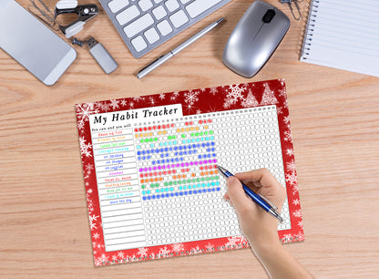 2027 Monthly Desktop/Wall Calendar/Planner - Habit Tracker - (Edition #29)