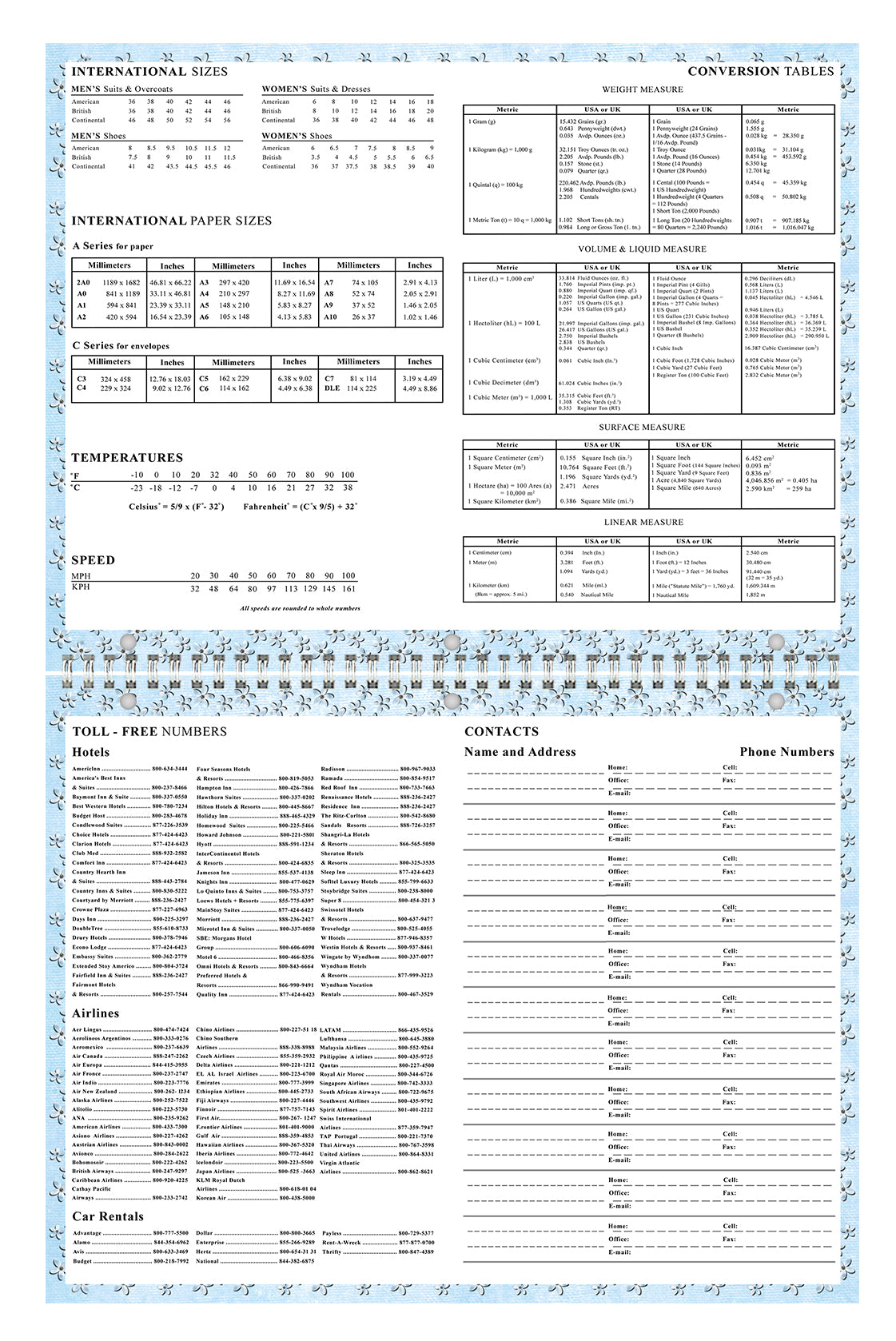 2026 - 2027 Academic Year 12 Months Student Calendar 3-Ring Binder (Edition #011)