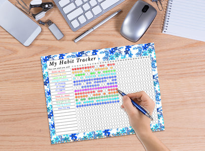 2027 Monthly Desktop/Wall Calendar/Planner - Habit Tracker - (Edition #22)