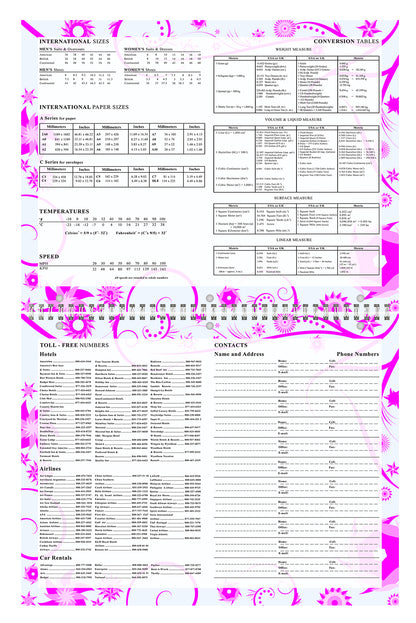 2026- 2027 Academic Year 12 Months Student Calendar 3-Ring Binder (Edition #016b)