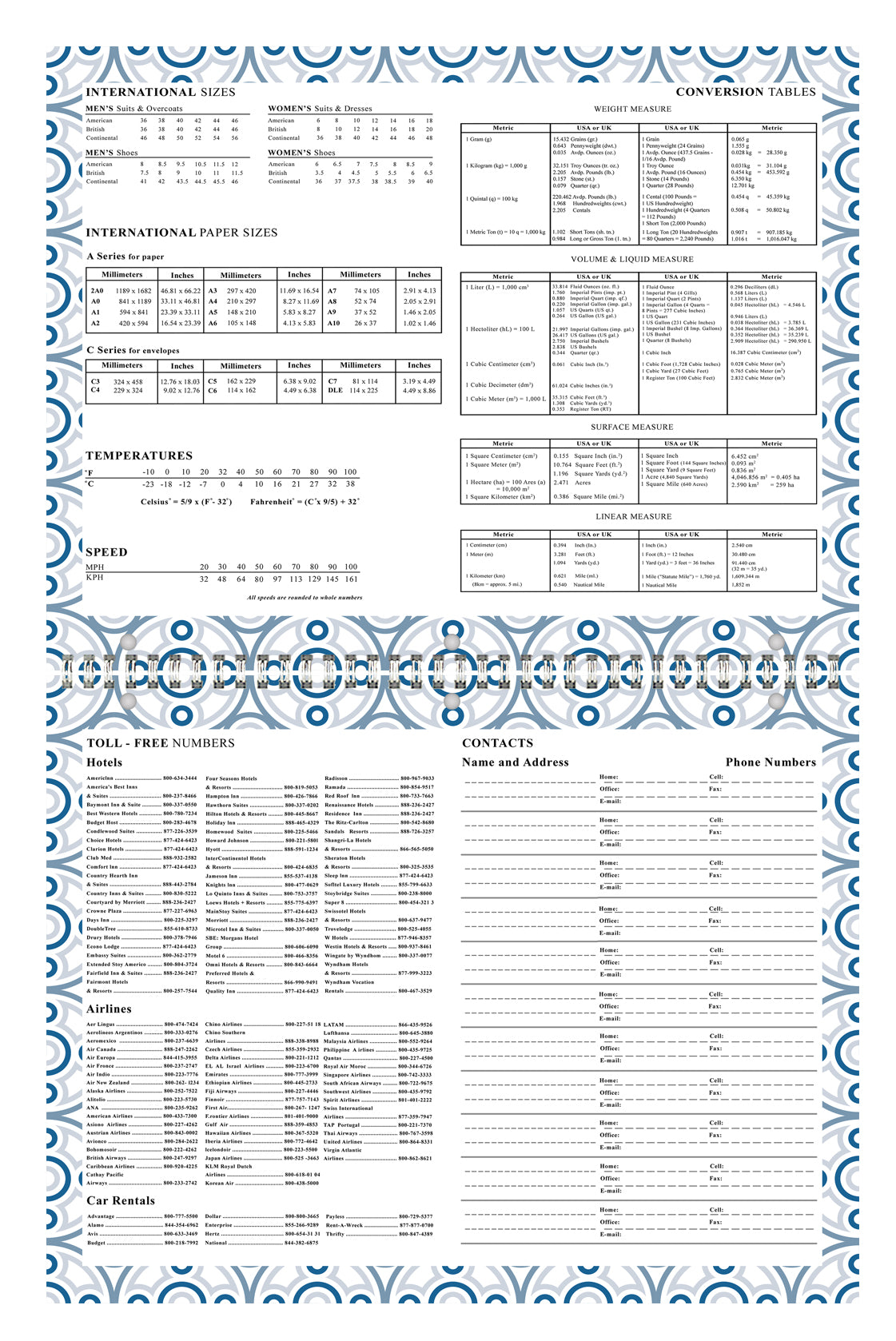 2026 - 2027 Academic Year 12 Months Student Calendar 3-Ring Binder (Edition #014)