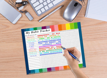 2027 Monthly Desktop/Wall Calendar/Planner - Habit Tracker - (Edition #27)