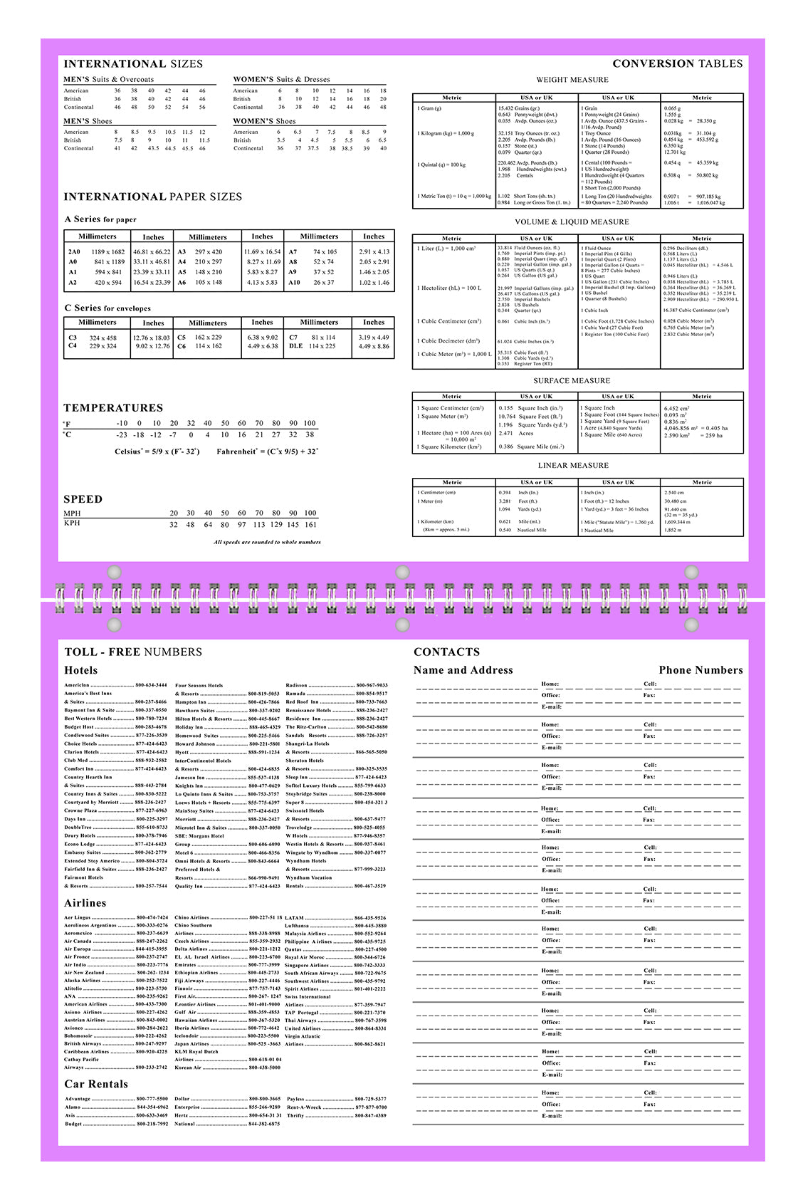 2026 - 2027 Academic Year 12 Months Student Calendar 3-Ring Binder (Edition #05)