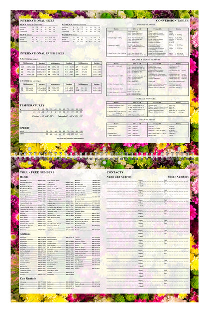 2025 - 2026 Academic Year 12 Months Student Calendar 3-Ring Binder (Edition #021)