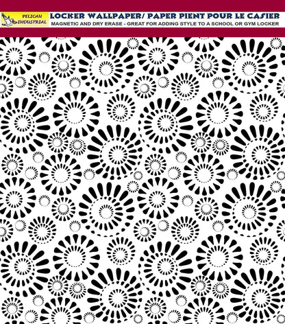 Magnetic Locker Wallpaper - Pack of 2 Rolls - (vr67)