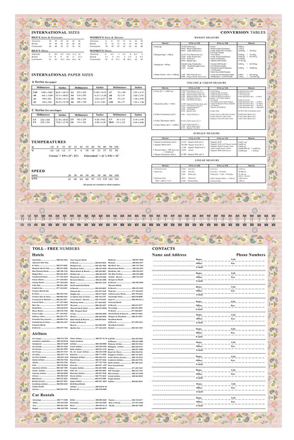 2025 - 2026 Academic Year 12 Months Student Calendar 3-Ring Binder (Edition #02)