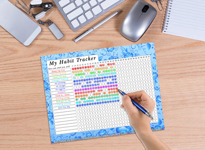 2027 Monthly Desktop/Wall Calendar/Planner - Habit Tracker - (Edition #19)