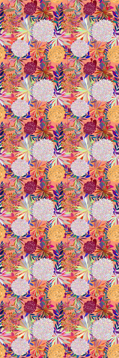 Magnetic Locker Wallpaper - Pack of 2 Rolls - (Flowers) (vg 027)