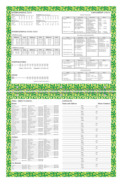 2025 - 2026 Academic Year 12 Months Student Calendar 3-Ring Binder (Edition #016)
