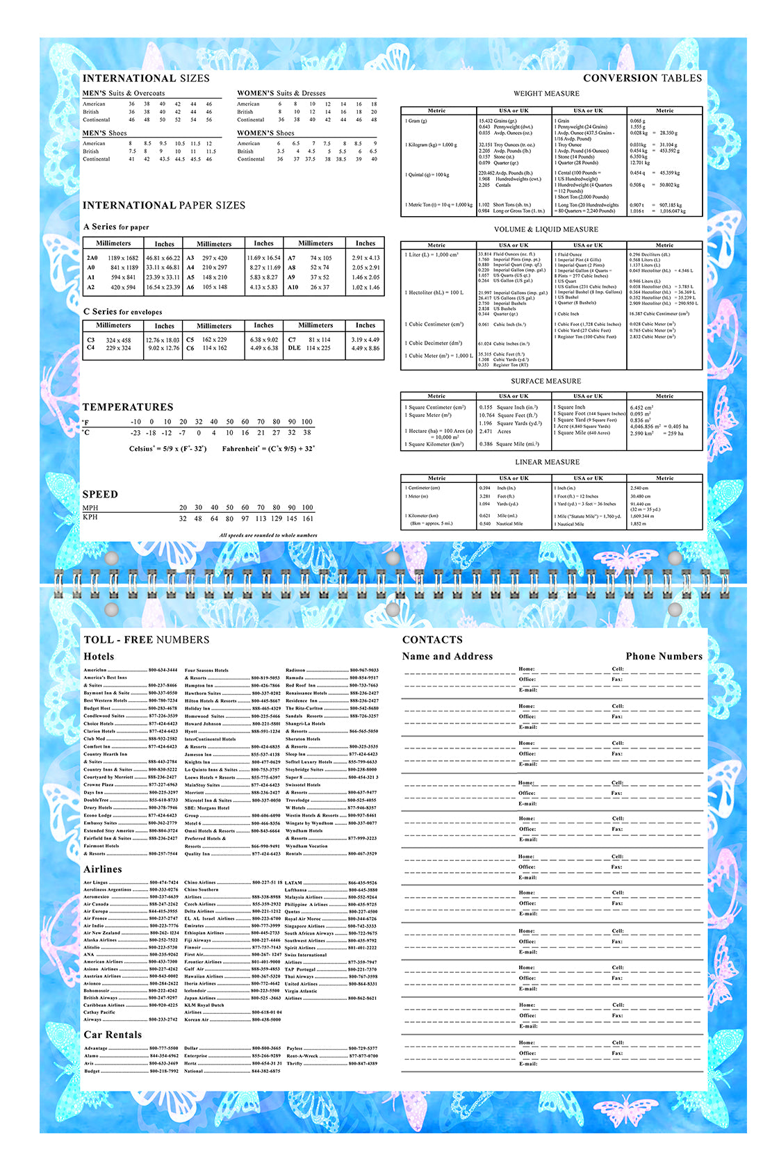 2026 - 2027 Academic Year 12 Months Student Calendar 3-Ring Binder(Edition #03)