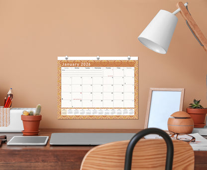 2025 - 2026 Student Calendar/Planner for 3-Ring Binder, Desk, or Wall - v025