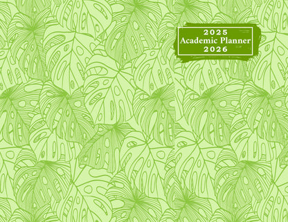 2025-2026 Student Academic Planner Calendar - School College Weekly Agenda #030