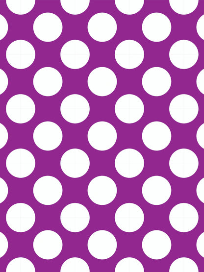 Magnetic Locker Wallpaper - Pack of 3 Sheets - Polka Dot (vg 004)