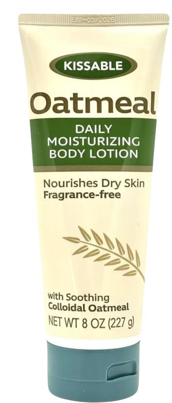 Kissable Oatmeal Daily Moisturing Lotion Nourishes Dry Skin