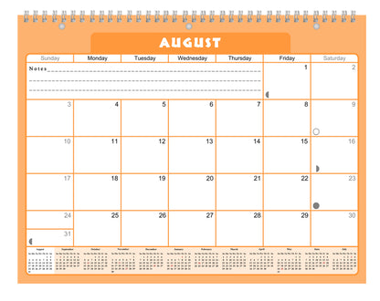 2026 - 2027 Academic Year 12 Months Student Calendar 3-Ring Binder (Edition #07)